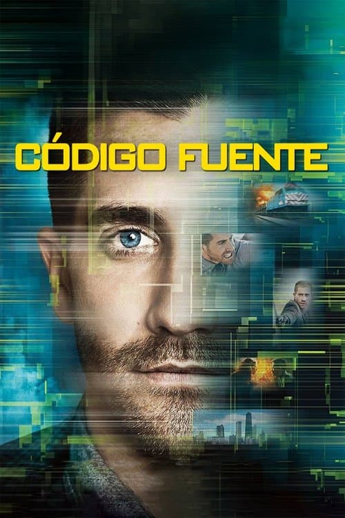 Póster de Source Code  - Código fuente