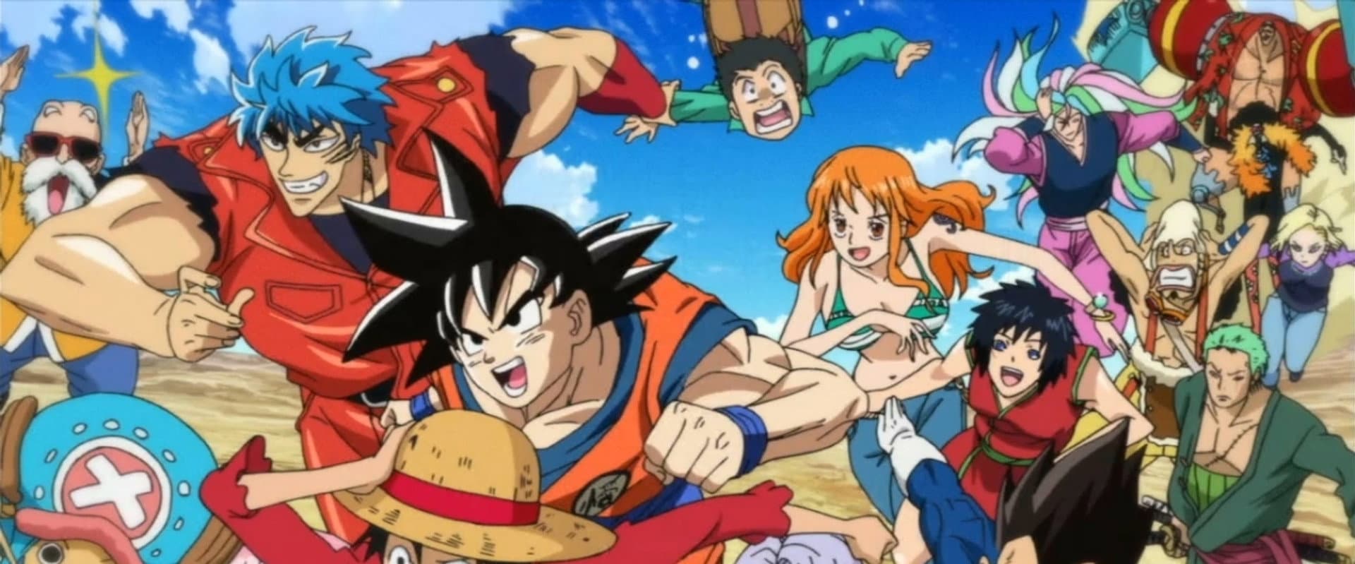 Toriko x One Piece x Dragon Ball Z