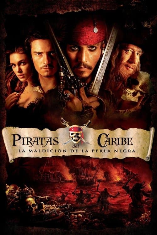 Póster de Piratas del Caribe: La maldición de la Perla Negra