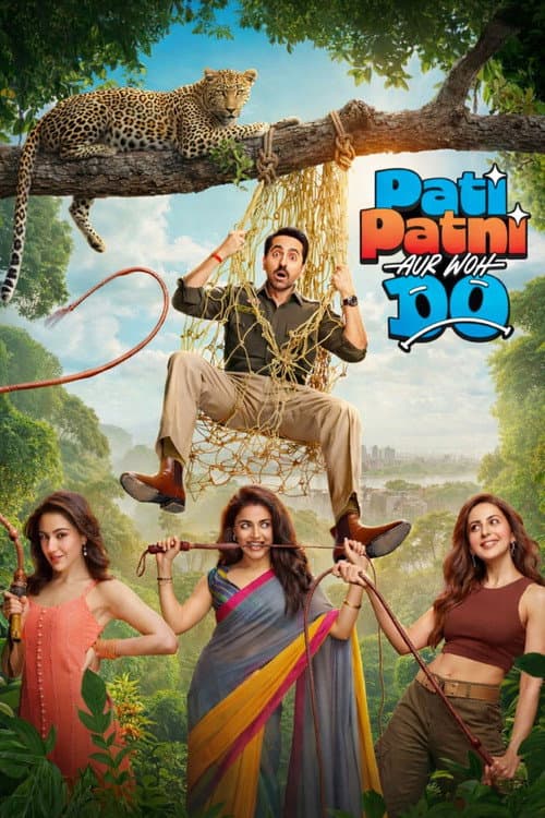 Póster de Pati Patni Aur Woh Do  - El marido, la esposa y ella 2