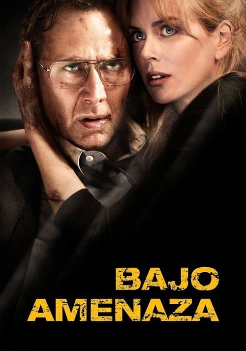 Póster de Bajo amenaza
