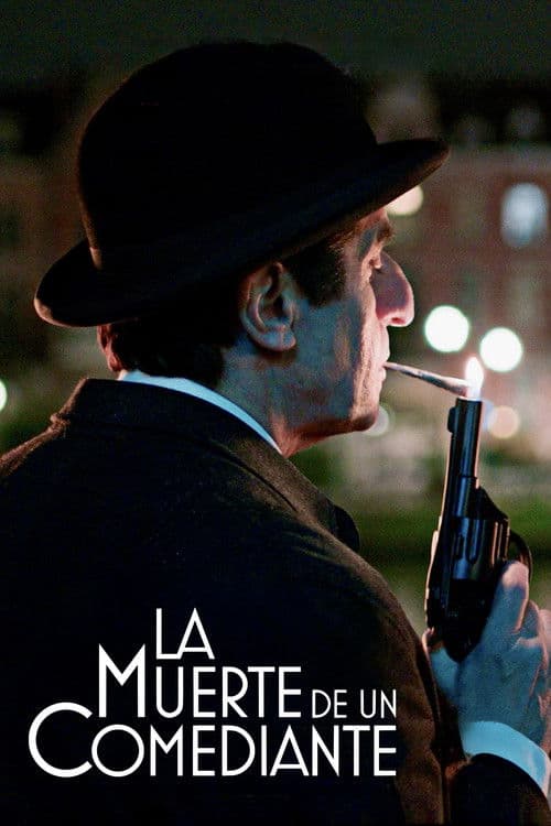Póster de La muerte de un comediante