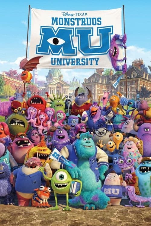 Póster de Monstruos University