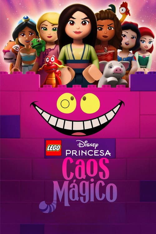 Póster de LEGO - Disney Princess - Caos Magico