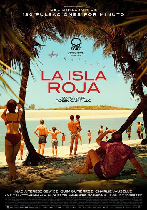 Póster de La isla roja