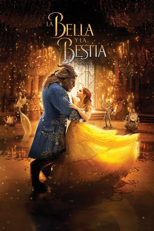 Póster de La bella y la bestia (2017)