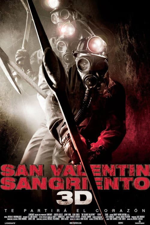 Póster de San Valentín sangriento