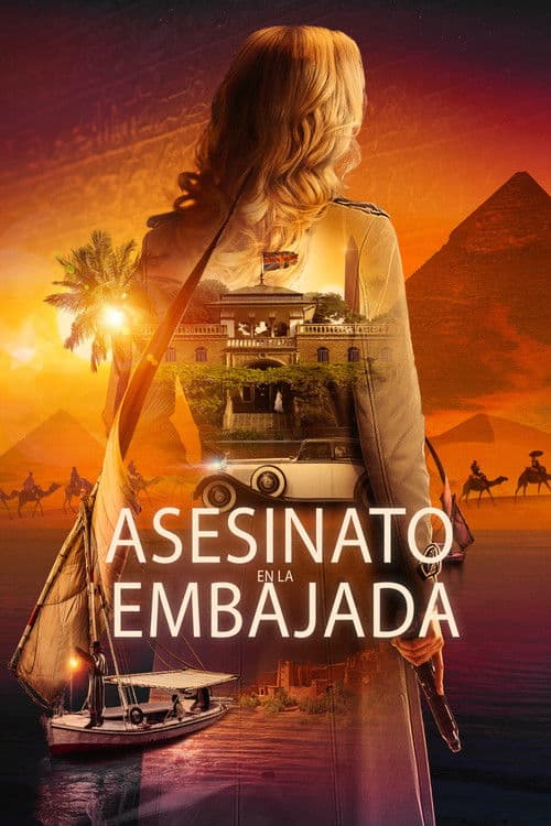 Póster de Asesinato en la Embajada