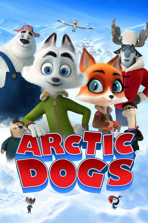 Póster de Perros Articos - Arctic Justice Thunder Squad 