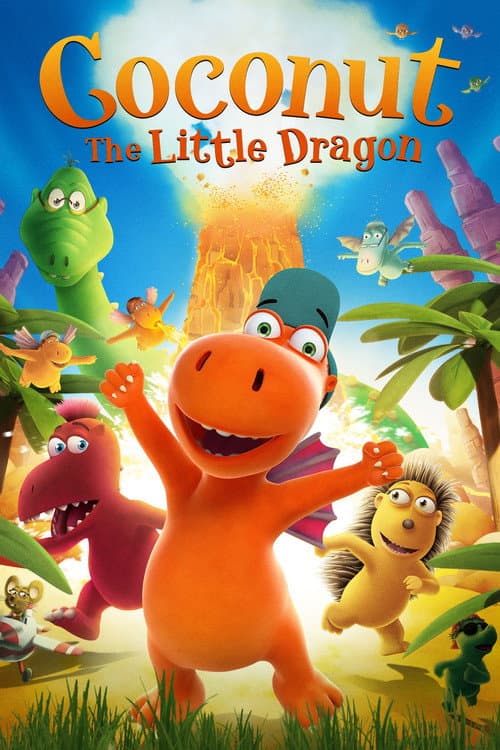 Póster de Coco, el pequeño dragón