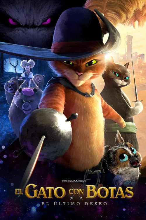 Póster de El Gato con Botas - El ultimo deseo