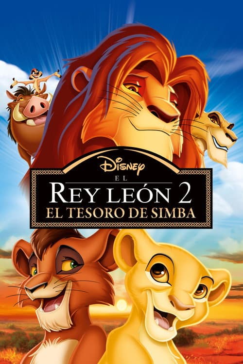 Póster de El rey leon 2 - El tesoro de Simba