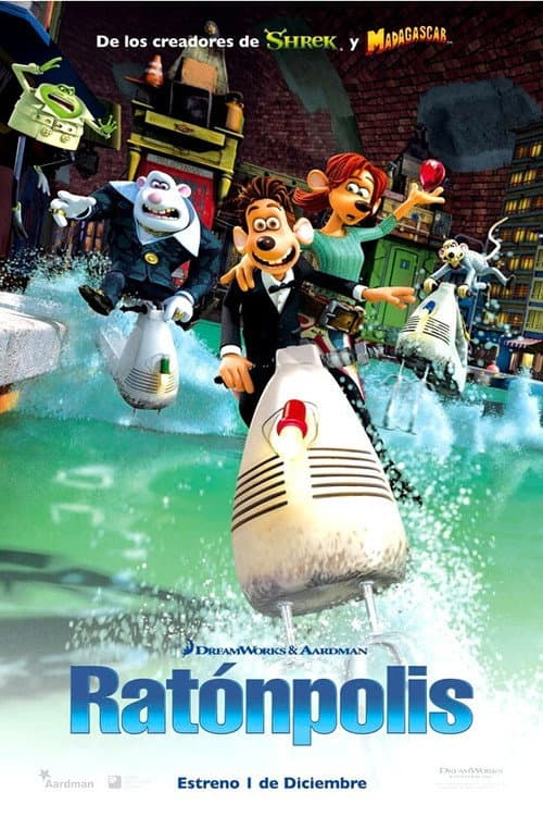 Póster de Ratonpolis - Flushed Away