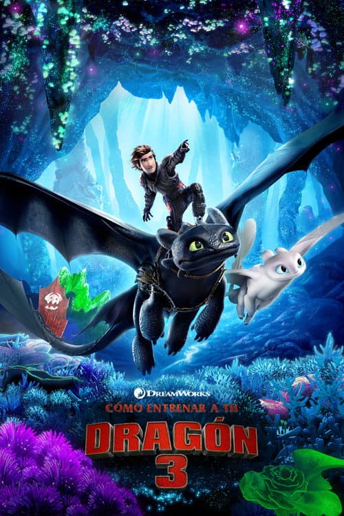 Póster de Como entrenar a tu dragon 3