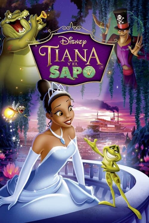 Póster de La princesa y el sapo - Tiana y el sapo
