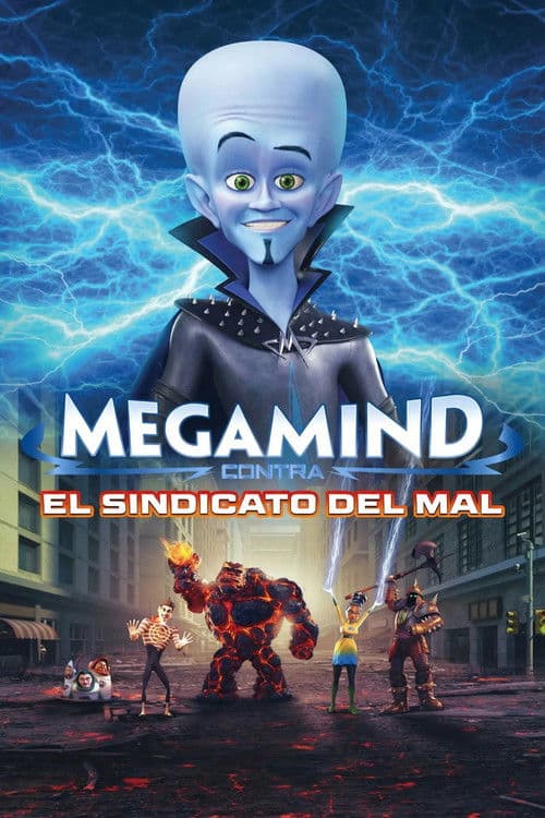 Póster de Megamind contra el sindicato del mal