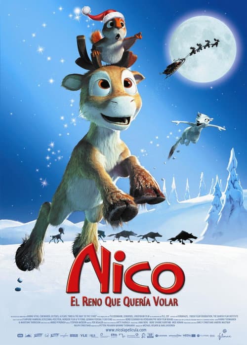 Póster de Nico -  El reno que queria volar