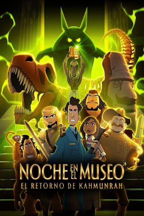 Póster de Noche en el museo - El retorno de Kahmunrah
