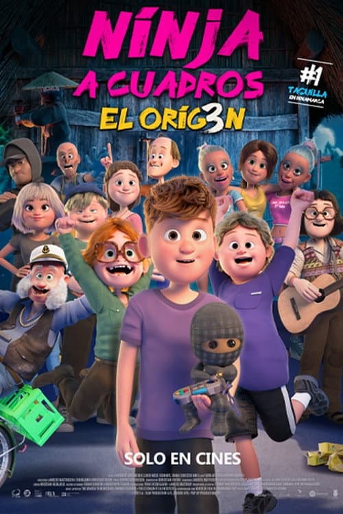 Póster de Ninja a cuadros - El origen