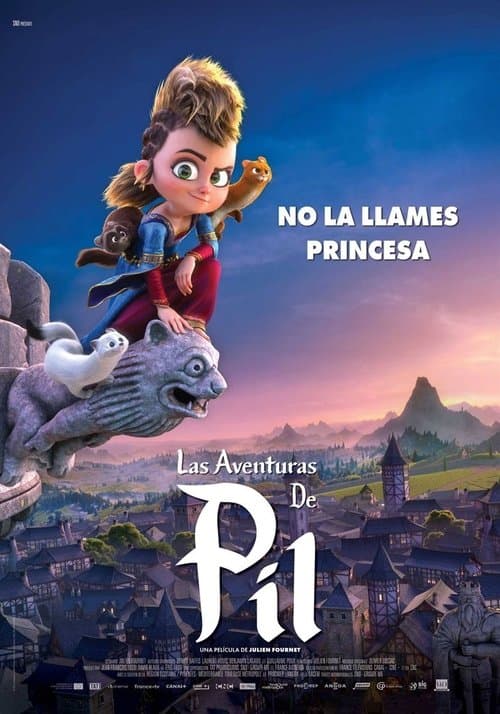 Póster de Las aventuras de Pil - Pil princesa cero fresa