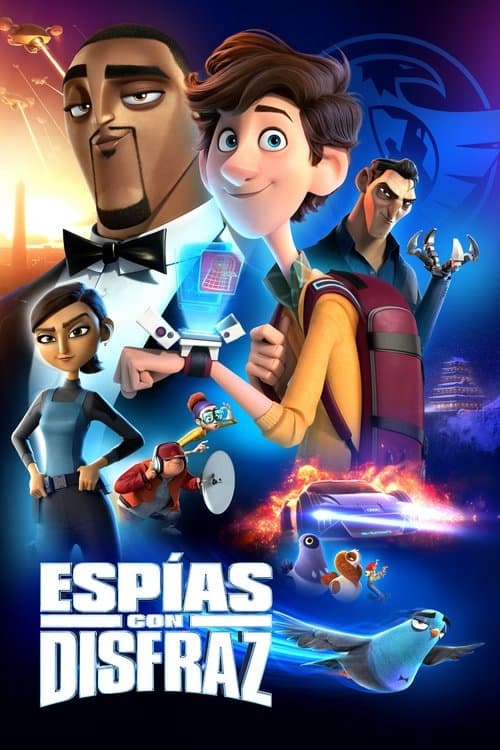 Póster de Espias con disfraz