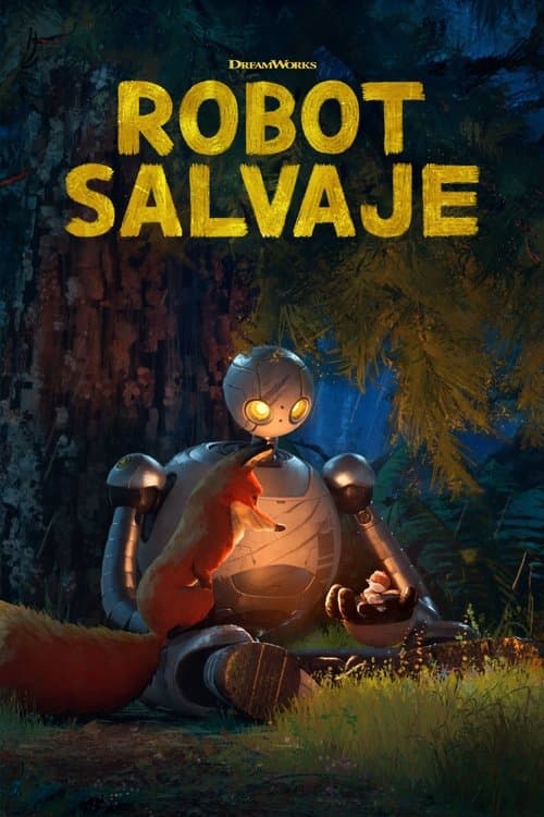Póster de The Wild Robot - Robot Salvaje