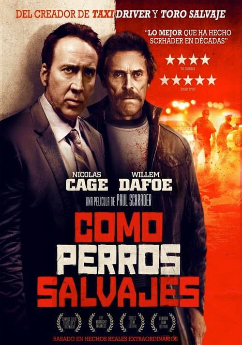 Póster de Como Perros Salvajes
