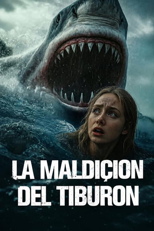 Póster de La maldicion del tiburon