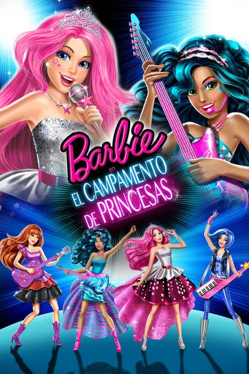 Póster de Barbie - El campamento de princesas