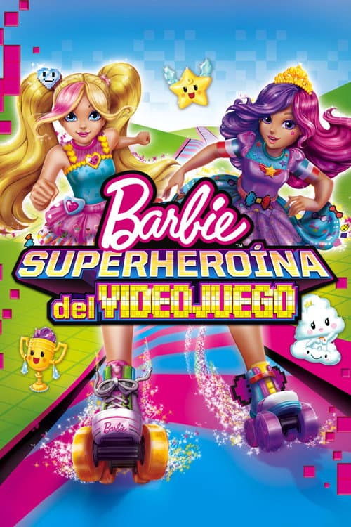 Póster de Barbie - Superheroina del videojuego