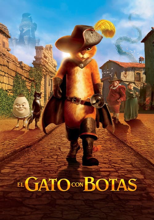 Póster de El gato con botas 2011