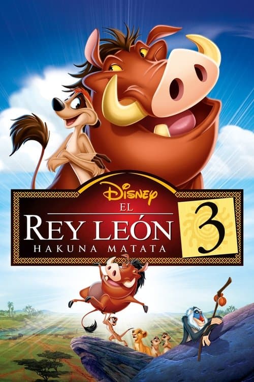 Póster de El rey leon 3 - Hakuna Matata