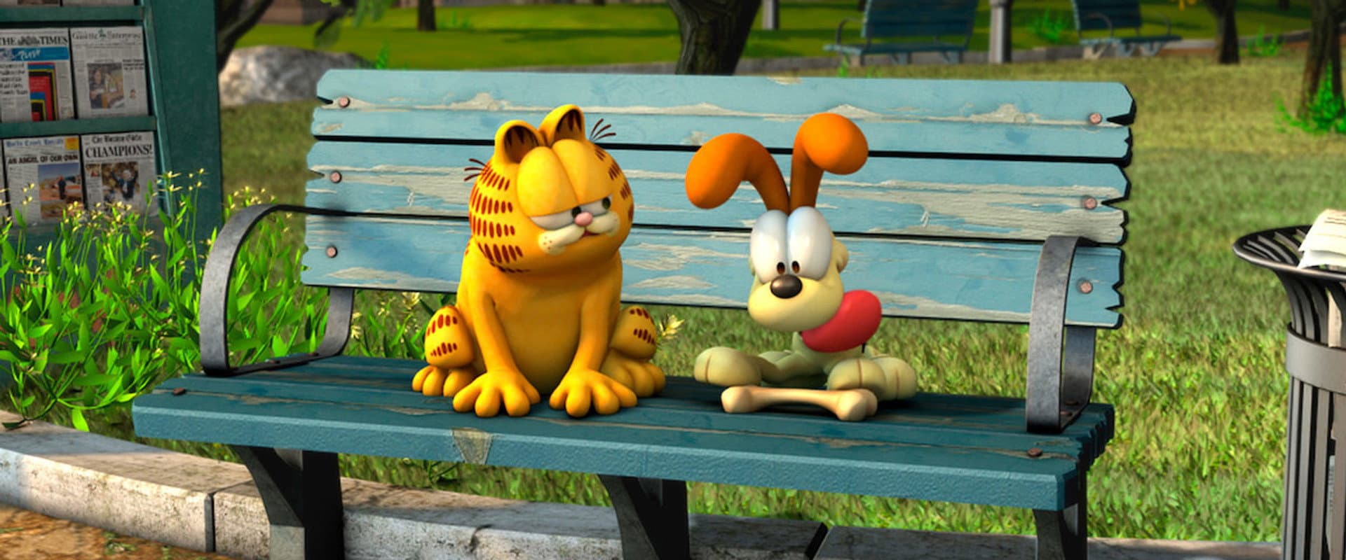 Garfield - En el Mundo Real - Gets real