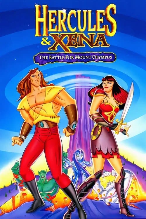 Póster de Hercules y Xena -  La Batalla por el Monte Olimpo