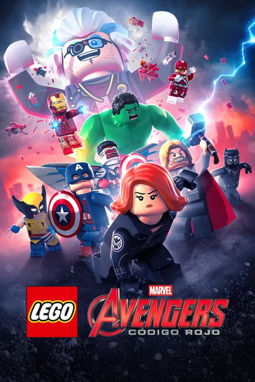 Póster de LEGO - Marvel Avengers - Codigo rojo
