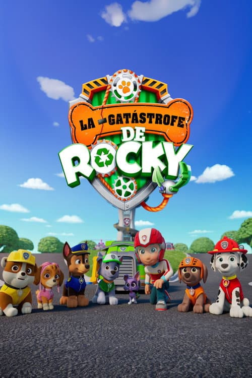 Póster de La Patrulla Canina - Paw Patrol - La catastrofe de Rocky