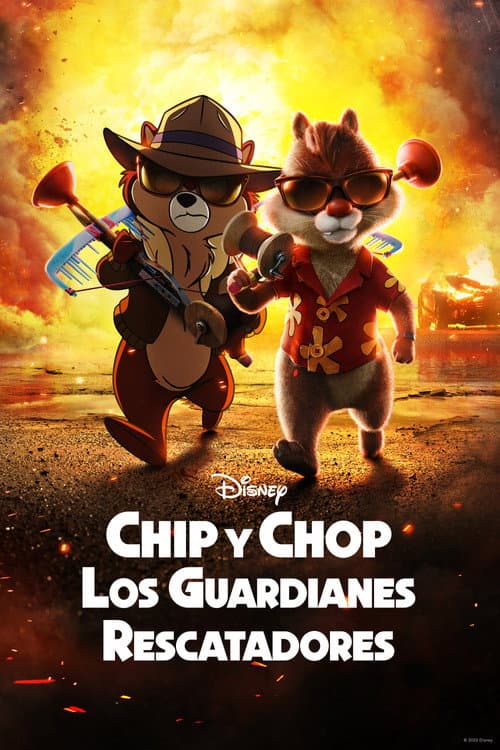 Póster de Chip y Chop - Los guardianes rescatadores