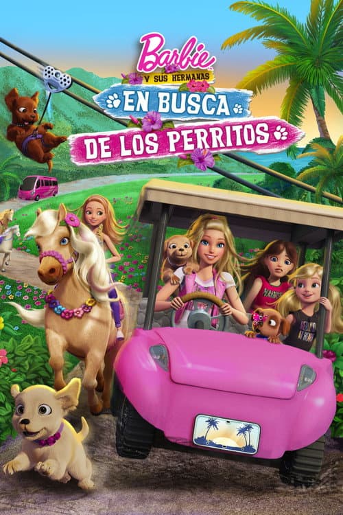 Póster de Barbie - Barbie y sus hermanas - En busca de los perritos