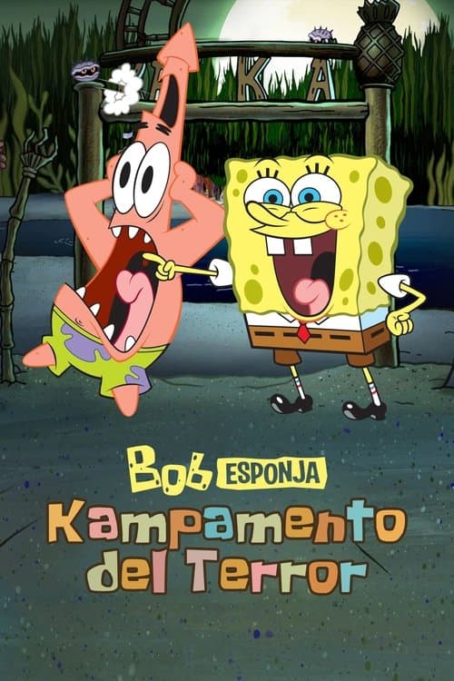 Póster de Bob Esponja - Campamento del Terror