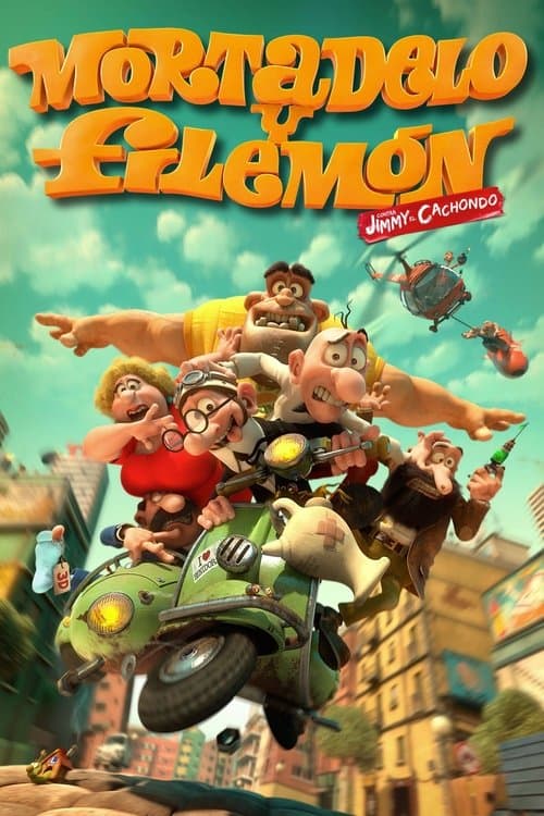 Póster de Mortadelo y Filemón - Contra Jimmy el Cachondo