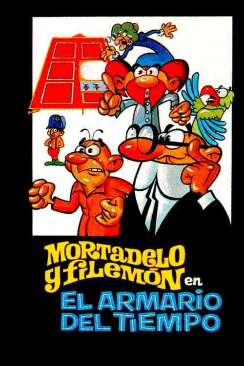 Póster de Mortadelo y Filemon - El armario del tiempo