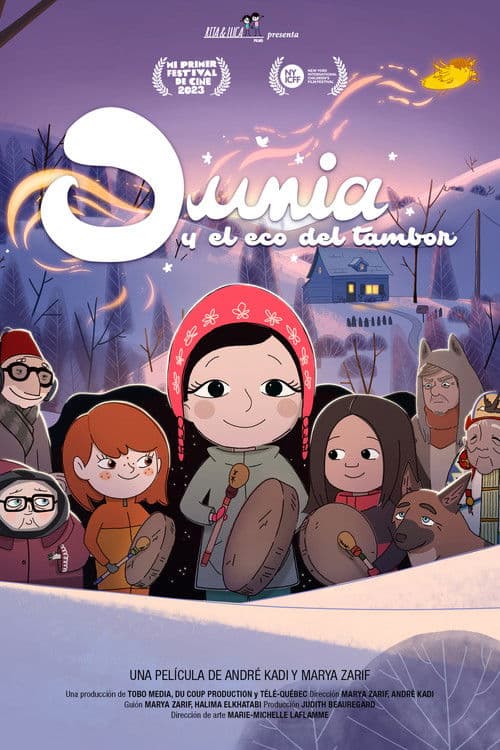 Póster de Dunia - El eco del tambor