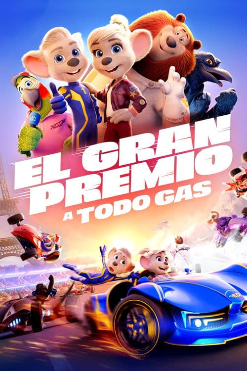 Póster de El Gran Premio - A todo Gas!!