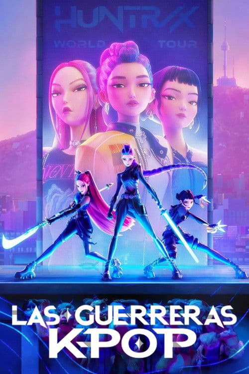 Póster de Las guerreras k-pop