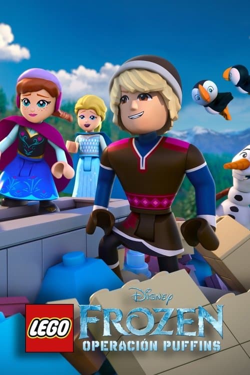 Póster de Lego -  Disney Frozen - La mision de los frailecillos
