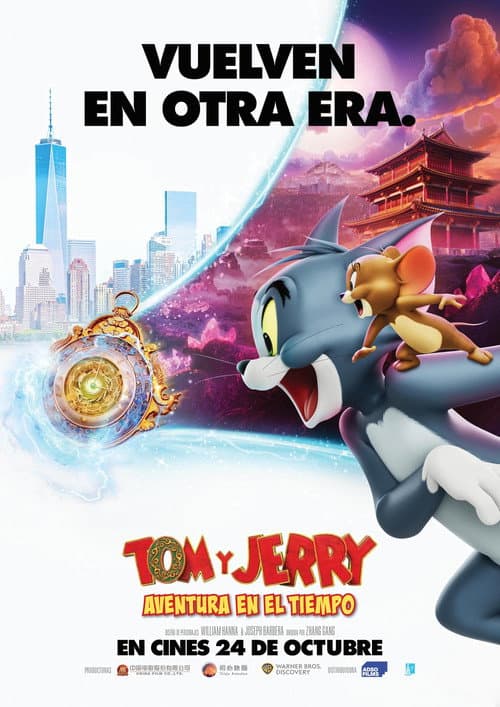 Póster de Tom y Jerry - Aventura en el tiempo