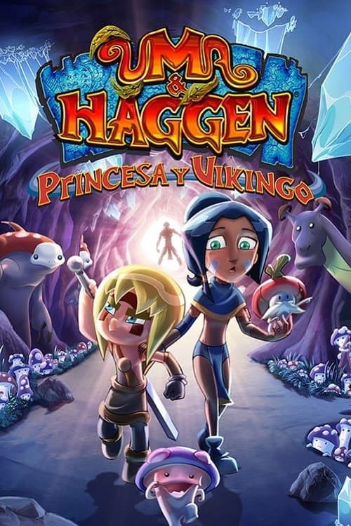 Póster de Uma y Haggen - Princesa y Vikingo
