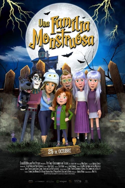 Póster de Una familia monstruosa