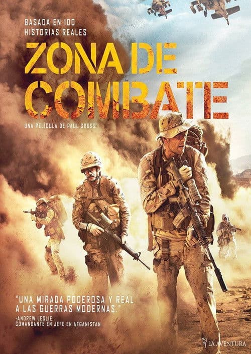 Póster de Ruta Hiena - Hyena Road - Zona de Combate