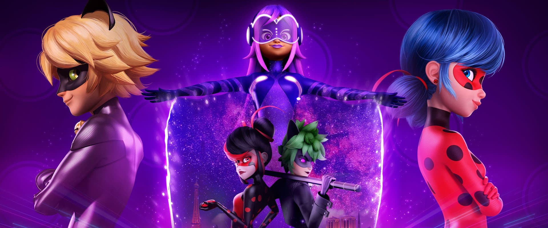 Miraculous - World Paris - Las Aventuras de shadybug y claw noir